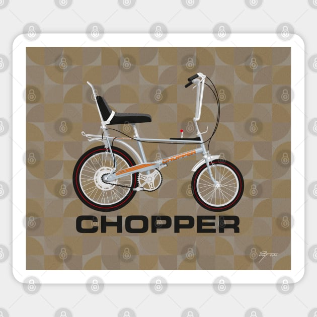 Raleigh Chopper MK2, Quicksilver Sticker by Tunstall